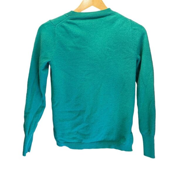 J. Crew Green Cashmere Sweater. Size Small. - Picture 7 of 14
